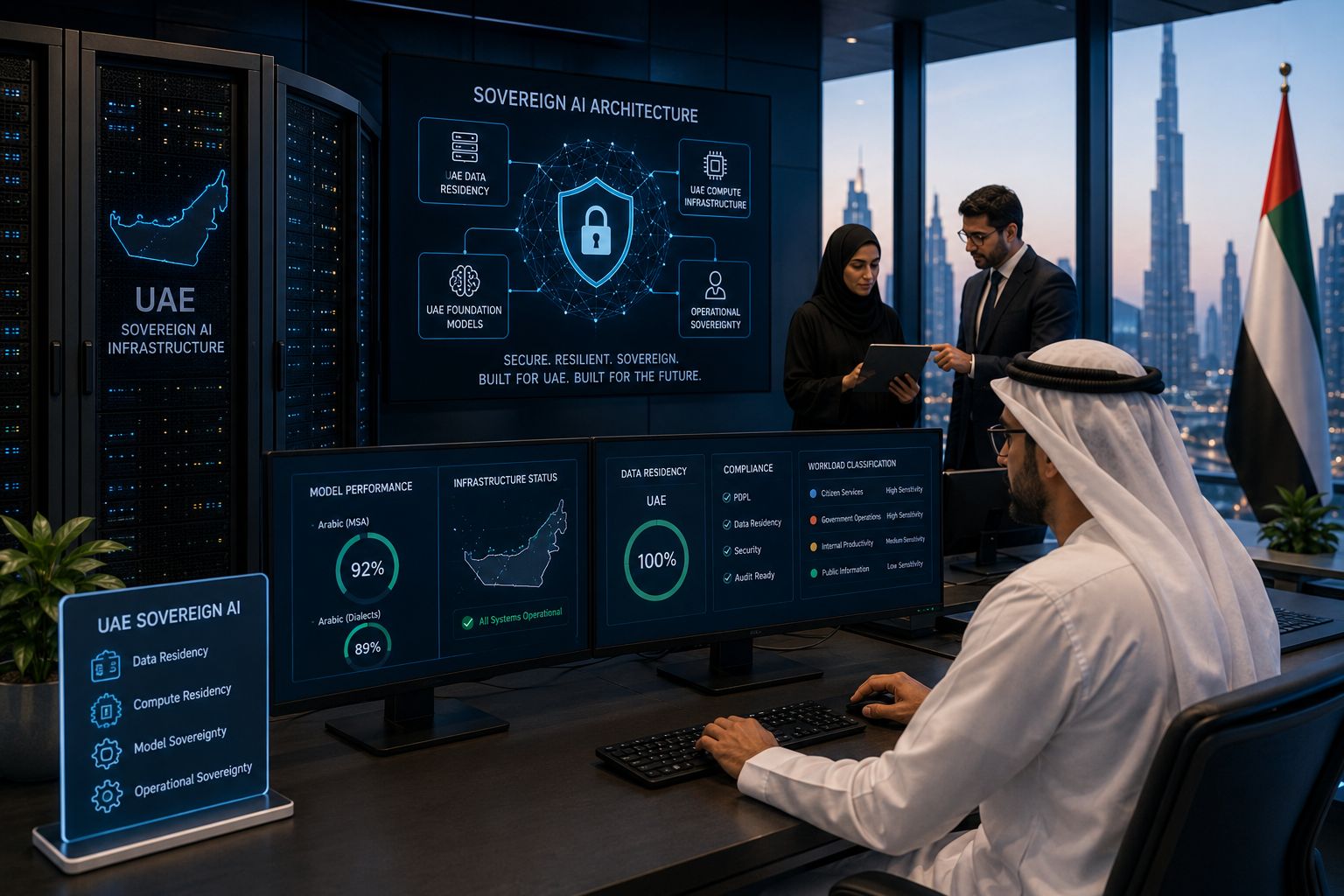 Sovereign AI Infrastructure for UAE Government Workloads